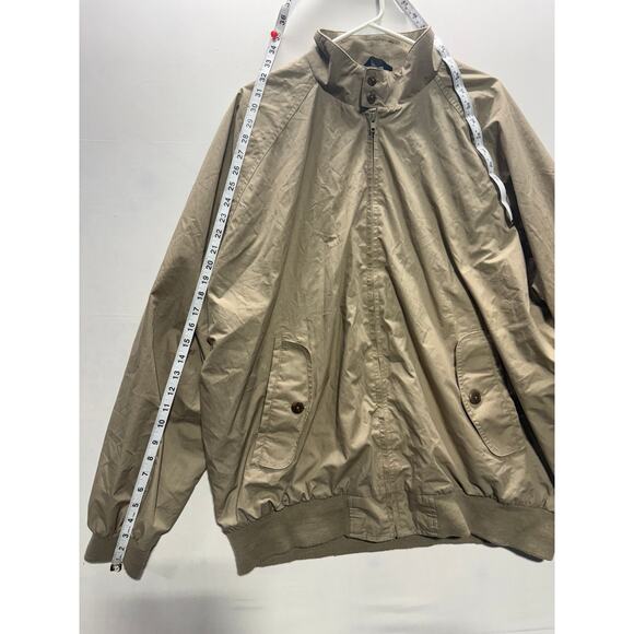Vintage 1980s Par Four Sportswear Jacket Size XXL Tall (48-50) Beige Plaid Lined - Picture 10 of 10